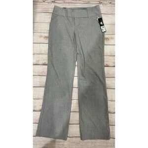 NWT $48 Daisy Fuentes Favorite Pant Heather Gray Dress Slack Pants Women size 4